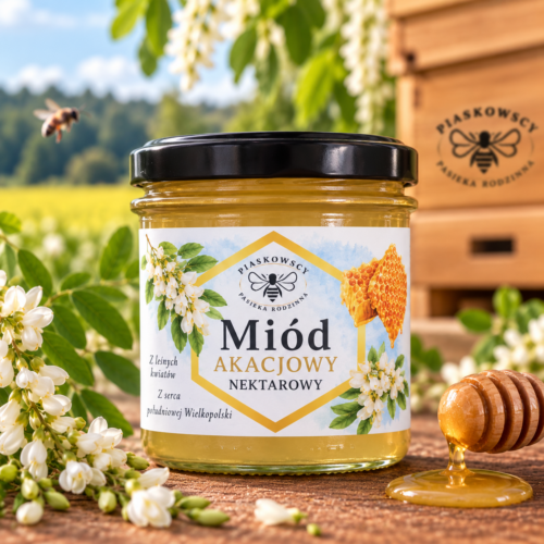 Miód akacjowy 400 g