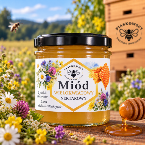 Miód wielokwiatowy 400 g